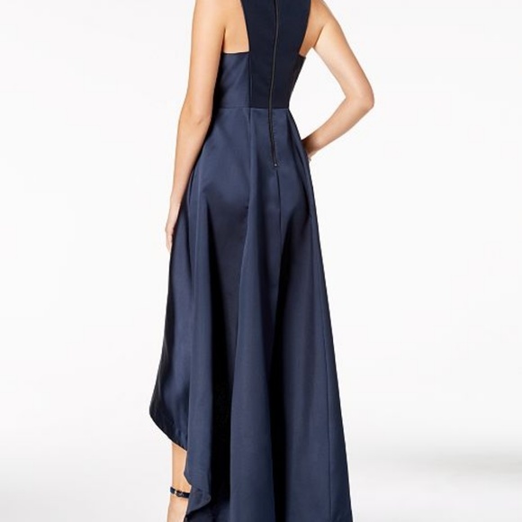 High-Low Mikado Gown - Picture 3 of 3